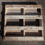 2-Tonne Capacity  1070mm x 1100mm x 120mm Heat Treated Pallet (Wooden)
